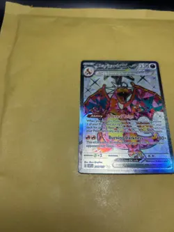 Charizard Ex 215/197 English - Obsidian Flames Ultra Rare - Pokemon- Near Mint - Image 4