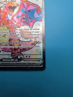 Charizard ex 215/197 Ultra Rare Obsidian Flames Pokemon Near Mint - Image 4