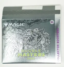 New MTG Double Masters 2022 Collector Booster Box Magic Gathering Minor Creasing - Image 1