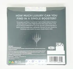 New MTG Double Masters 2022 Collector Booster Box Magic Gathering Minor Creasing - Image 2