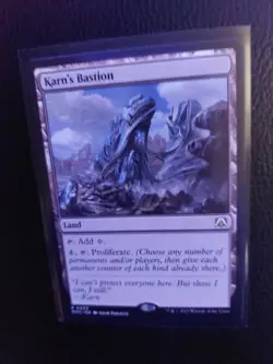 1x Karn's Bastion - NM MTG - March of Machines Commander - Image 1