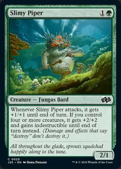 [MTG] Slimy Piper (0025) (J25) LP-HP - Image 1