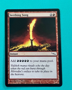 Seething Song - Mirrodin - MTG - Magic the Gathering - Image 1