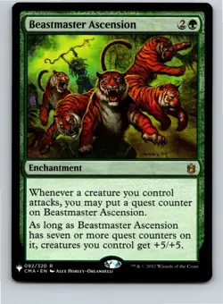 Magic the Gathering Beastmaster Ascension (CMA) The List Reprints MTG Free Ship! - Image 1