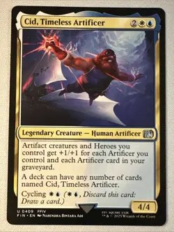 MTG / Cid, Timeless Artificer / FIN / #409 / Regular / Uncommon / NM - Image 1