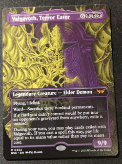 Valgavoth, Terror Eater - Showcase - DSK - MTG - NM - EN - 0352 - Image 1