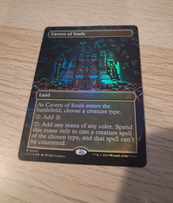Foil Cavern of Souls Borderless | Full Art, Alt Art | NM | LCI - Image 1