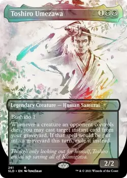 1X FOIL Toshiro UMEZAWA Secret Lair MTG NM Near Mint Out of Time - Image 1