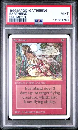 1993 MTG UNLIMITED EARTHBIND PSA 9 - Image 1