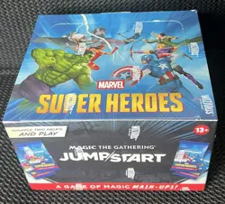 Marvel Super Heroes Magic The Gathering Jumpstart Booster Box - Image 1