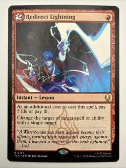 MTG Redirect Lightning - Avatar The Last Airbender Rare Red Instant 0151 - Image 1