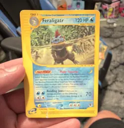 Wizards of the Coast Feraligatr 047/165 Expedition Holo Rare English 120 HP - Image 1