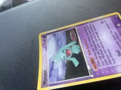 WYNAUT 70/108 Reverse Holo Stamped pokemon card EX POWER KEEPERS 2007 LP - Image 4