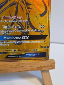 Solgaleon Gx SM104a Hidden Fates Full Art Shiny Gold Black Star Promo - Image 4