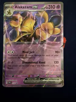 Alakazam ex 050 Holo Promo Scarlet & Violet Promo Pokemon Near Mint - Image 1
