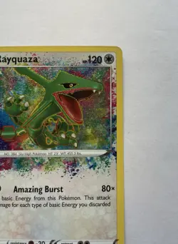 Pokemon TCG Rayquaza Vivid Voltage 138/185 Amazing Rare Holo English 2020 - Image 5