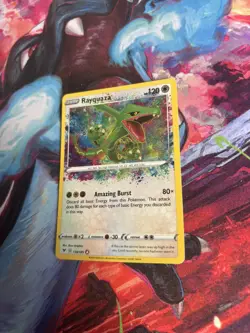 Pokemon TCG Rayquaza 138/185 Amazing Rare Vivid Voltage - Image 2