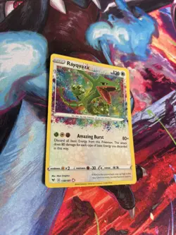 Pokemon TCG Rayquaza 138/185 Amazing Rare Vivid Voltage - Image 3
