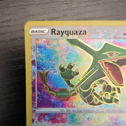 Pokemon TCG Rayquaza Amazing Rare 138/185 Swsh04 Vivid Voltage Holo 2020 - Image 2