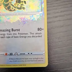 Pokemon TCG Rayquaza Amazing Rare 138/185 Swsh04 Vivid Voltage Holo 2020 - Image 4