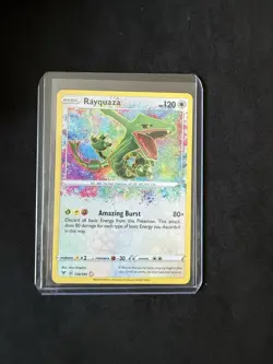 Pokemon TCG Rayquaza 138/185 Amazing Rare Vivid Voltage - Image 1