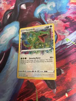 Pokemon TCG Rayquaza 138/185 Amazing Rare Vivid Voltage - Image 3