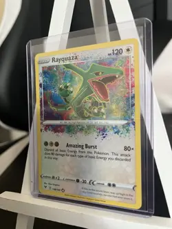 Pokemon TCG Rayquaza Holo Card Vivid Voltage 138/185 Amazing Rare - Image 2