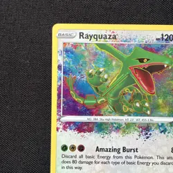 Pokemon TCG Rayquaza 138/185 Vivid Voltage Amazing Rare Holo English 2020 - Image 2