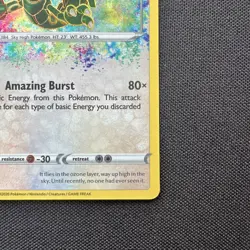 Pokemon TCG Rayquaza 138/185 Vivid Voltage Amazing Rare Holo English 2020 - Image 5
