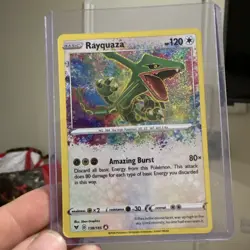 Pokemon TCG 138/185 Rayquaza Amazing Rare Vivid Voltage - Image 1
