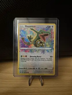 Pokemon TCG 138/185 Rayquaza Amazing Rare Vivid Voltage - Image 1