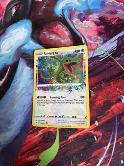 Pokemon TCG Rayquaza 138/185 Amazing Rare Vivid Voltage - Image 3