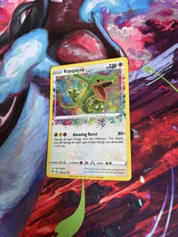 Pokemon TCG Rayquaza 138/185 Amazing Rare Vivid Voltage - Image 2