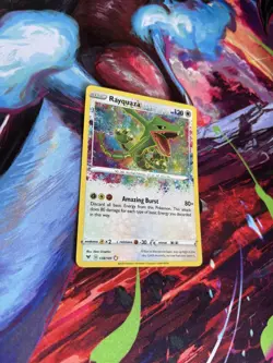 Pokemon TCG Rayquaza 138/185 Amazing Rare Vivid Voltage - Image 3