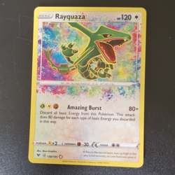 Pokemon TCG Rayquaza 138/185 Amazing Rare Holo Vivid Voltage English 2020- NM - Image 1