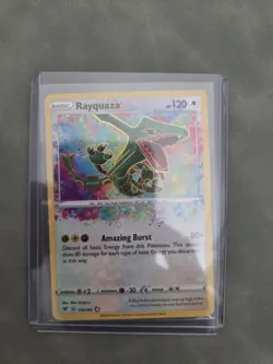 Pokemon TCG Rayquaza Vivid Voltage Holo Card 138/185 Amazing Art Rare - Image 3