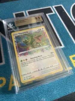 Pokemon TCG 2020 Vivid Voltage Rayquaza Holo Amazing Rare #138/185 BGS 9.5 - Image 2