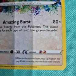 Pokemon TCG Rayquaza Vivid Voltage 138/185 Holo Amazing Rare - Image 5