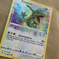 Pokemon TCG Rayquaza Vivid Voltage Holo Card 138/185 Amazing Rare - Image 2