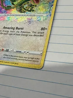 Pokemon TCG Rayquaza Vivid Voltage 138/185 Holo Amazing Rare - Image 3