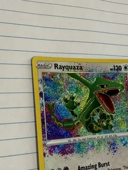Pokemon TCG Rayquaza Vivid Voltage 138/185 Holo Amazing Rare - Image 5