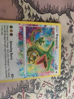 Pokemon TCG SWSH Vivid Voltage Rayquaza Card 138/185 Amazing Rare Pack Fresh - Image 2