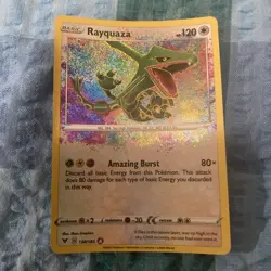 Pokemon TCG Rayquaza Vivid Voltage 138/185 Holo Amazing Rare - Image 1