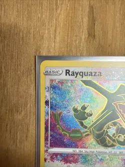 Pokemon TCG Rayquaza Vivid Voltage 138/185 Holo Amazing Rare - Image 4