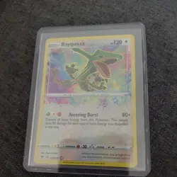 Pokemon TCG Rayquaza Vivid Voltage 138/185 Holo Amazing Rare - Image 1