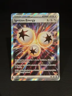Ignition Energy 124/094 Ultra Rare - Phantasmal Flames - Pokemon TCG - NM/M - Image 1
