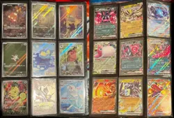 Binder Collection Lot of 522 Pokemon Cards • Mixed Vintage-ARs ALL JAPANESE - NM - Image 1