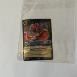 Disney Trading Card Lorcana Iago Out of Reach D23 Promo Exclusive 2025 SEALED - Image 1