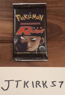 Pokemon Team Rocket 1ST Edition Booster Pack, Factory Sealed, Vintage, BOX FRESH - Image 1