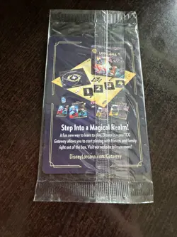 Disney D23 Gold Member Exclusive Lorcana Iago Out of Reach Card Sealed Package - Image 2
